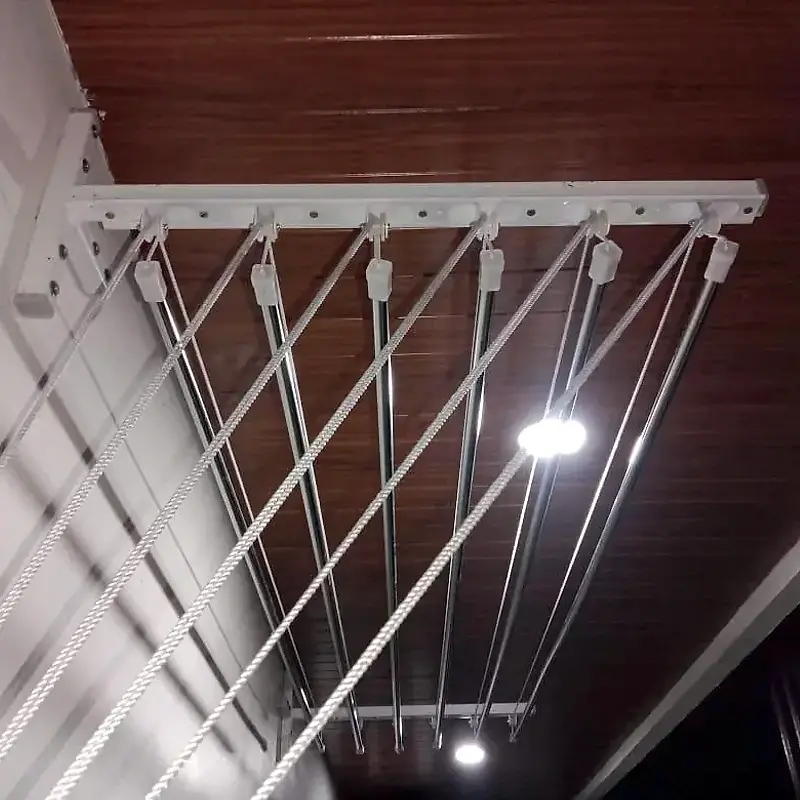Cloth Drying Hangers installation in Mysuru, photo 2