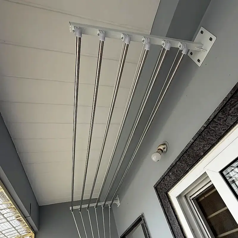 Cloth Drying Hangers installation in Mysuru, photo 5